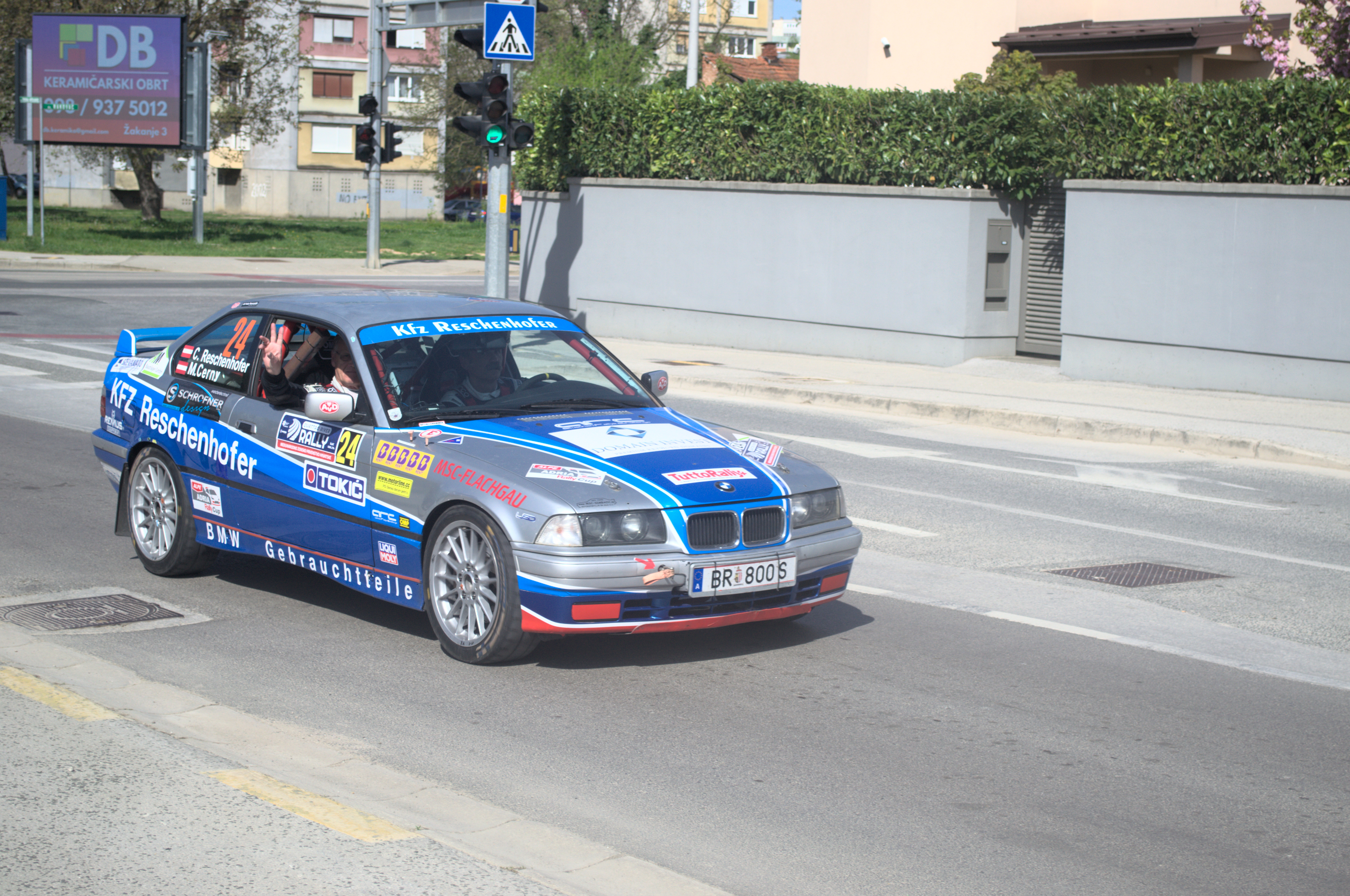 BMW rally car Quattro river rally 2024