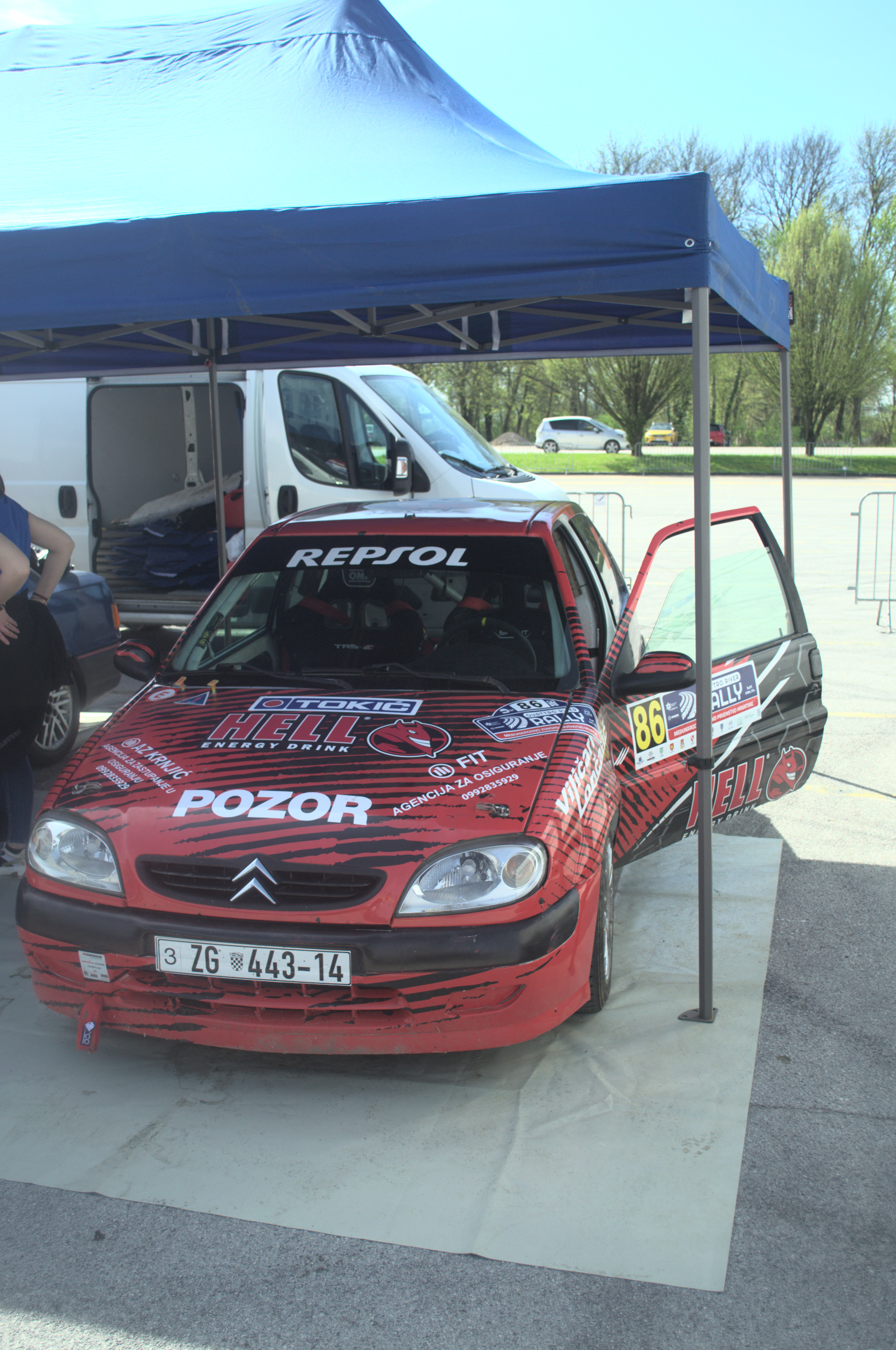 Citroen rally car Quattro river rally 2024