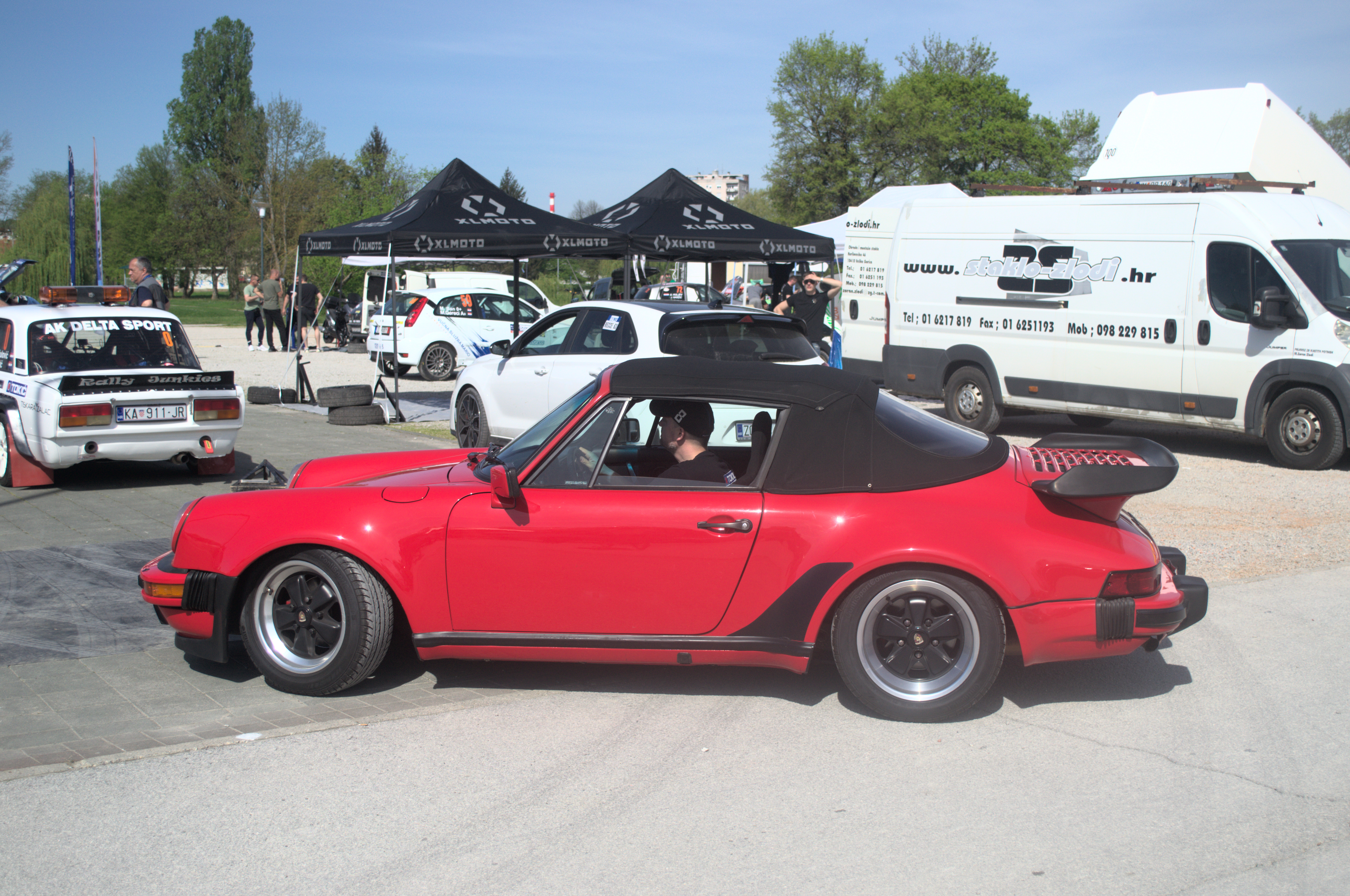 Porsche Carrera Quattro river rally 2024