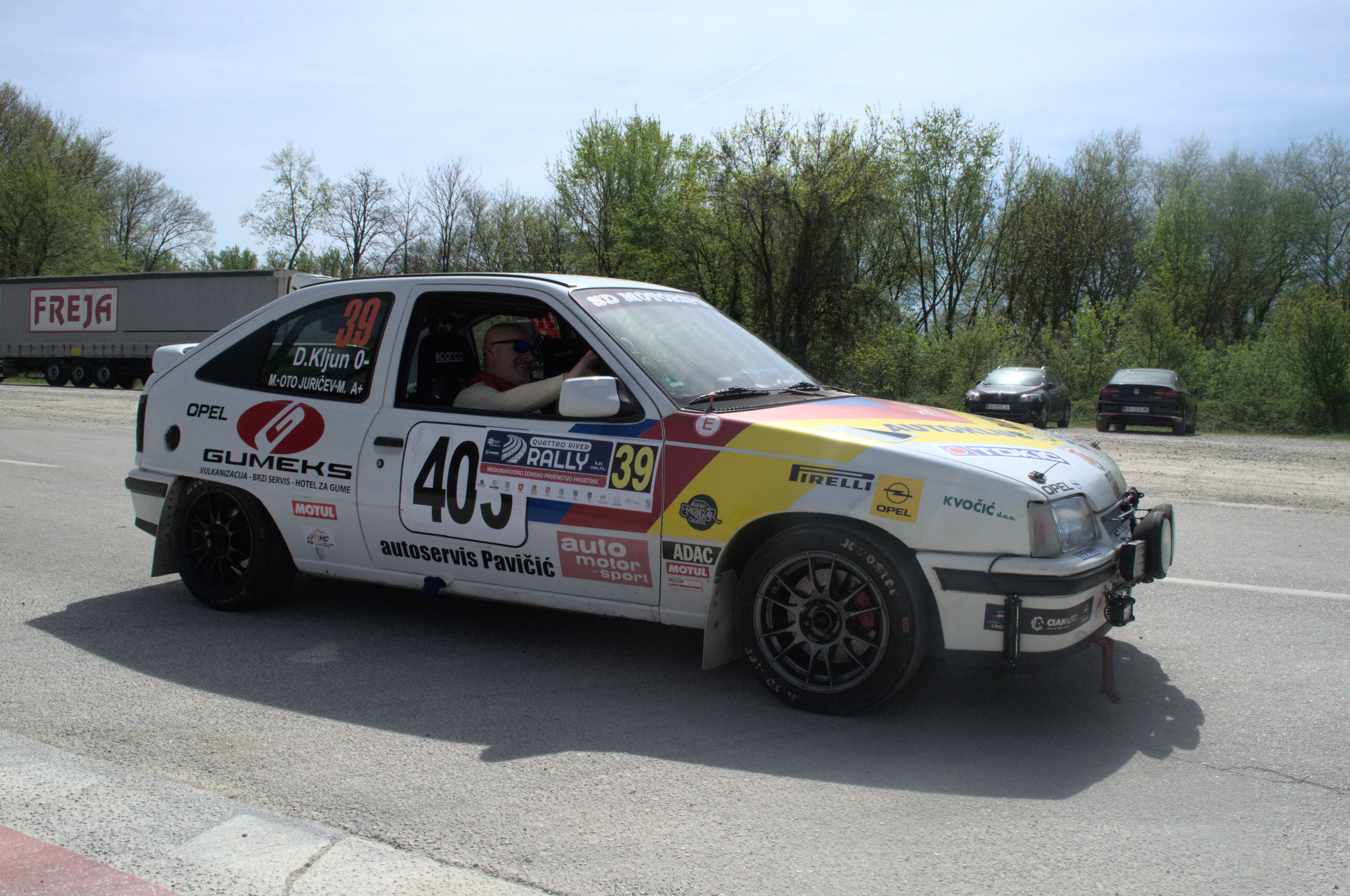 Kljun Opel Kadet 2.0  Quattro river rally 2024