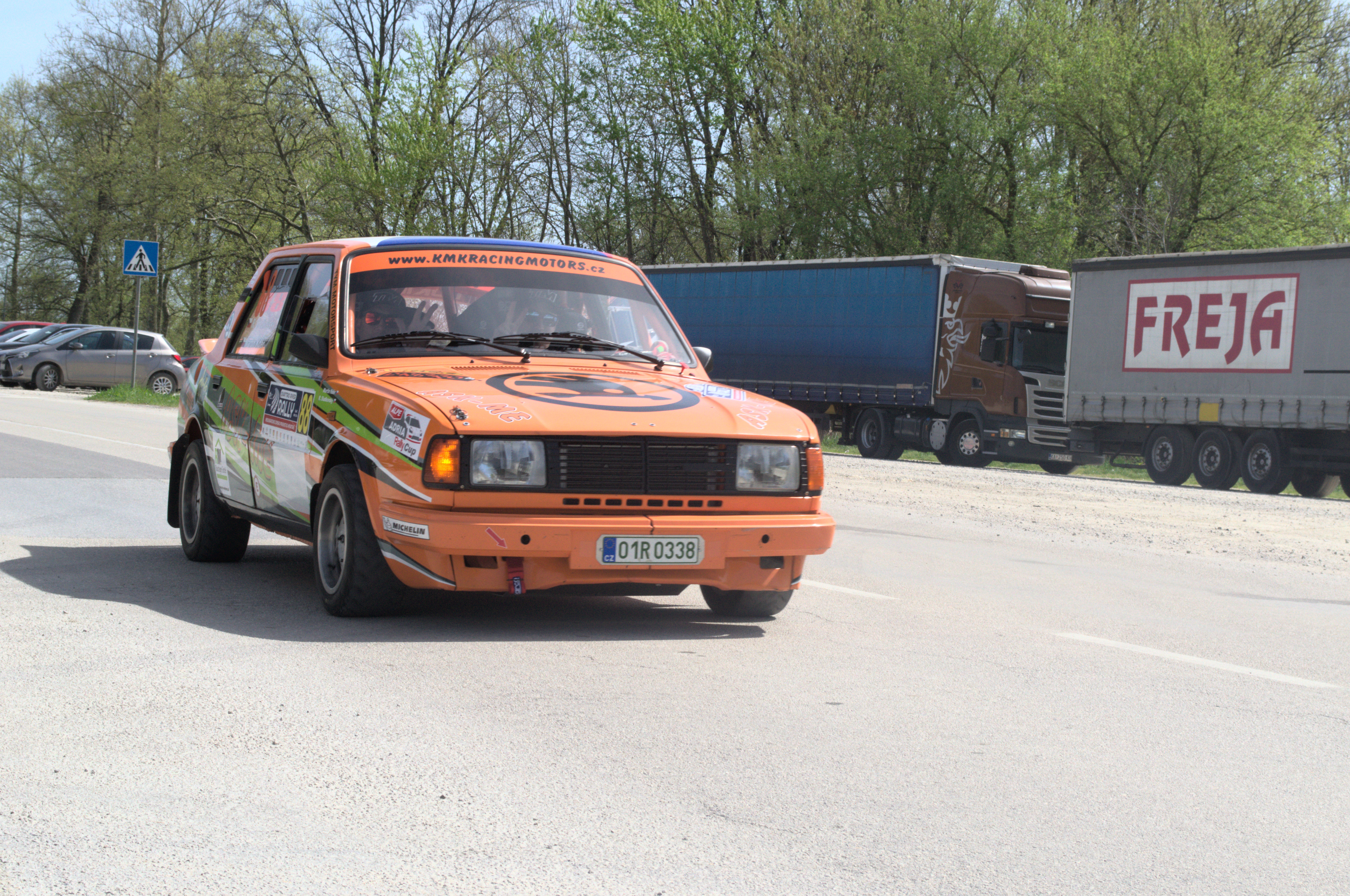 Skoda 130 rally car Quattro river rally 2024