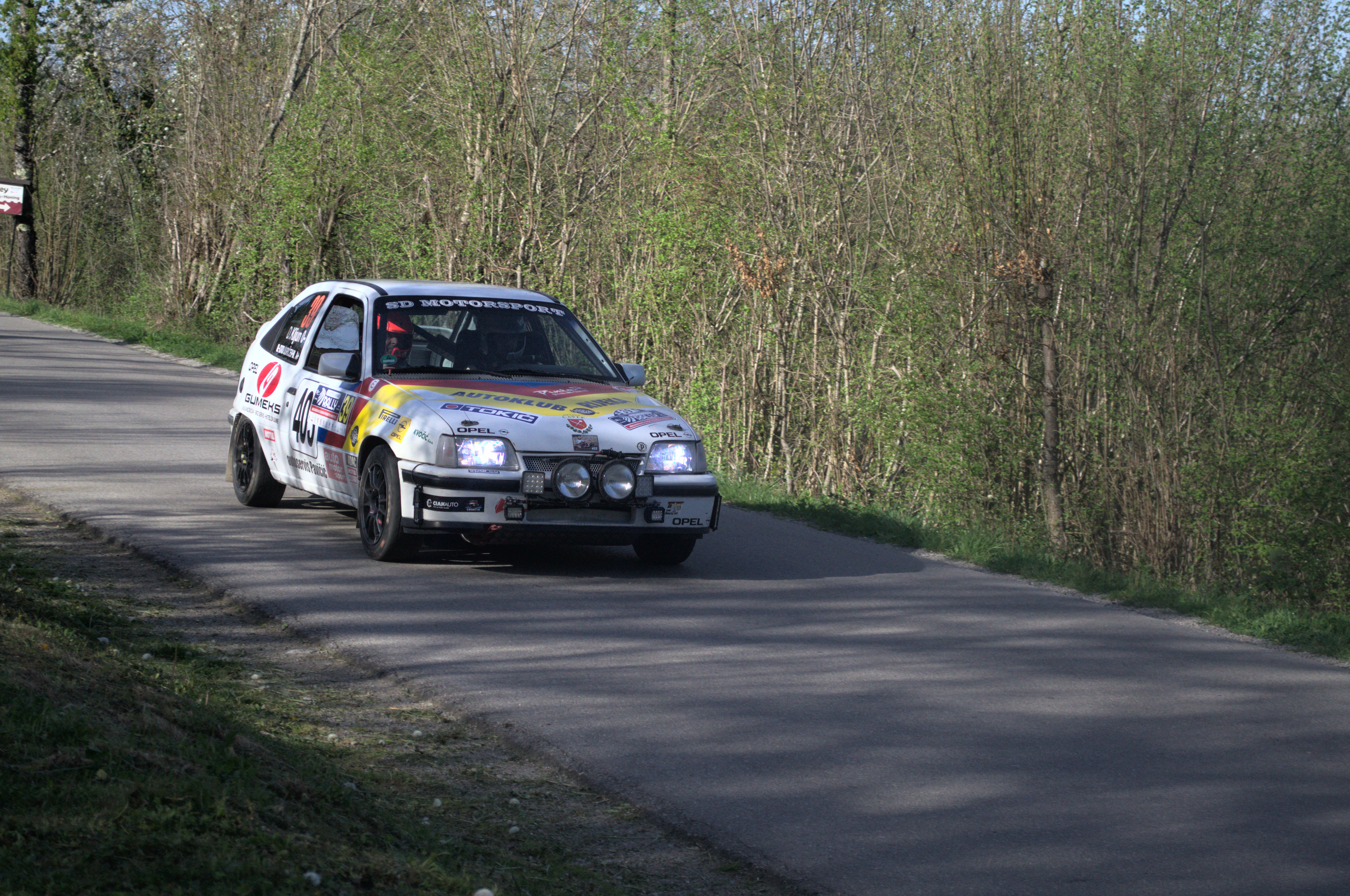 Kljun Opel Kadet 2.0  Quattro river rally 2024