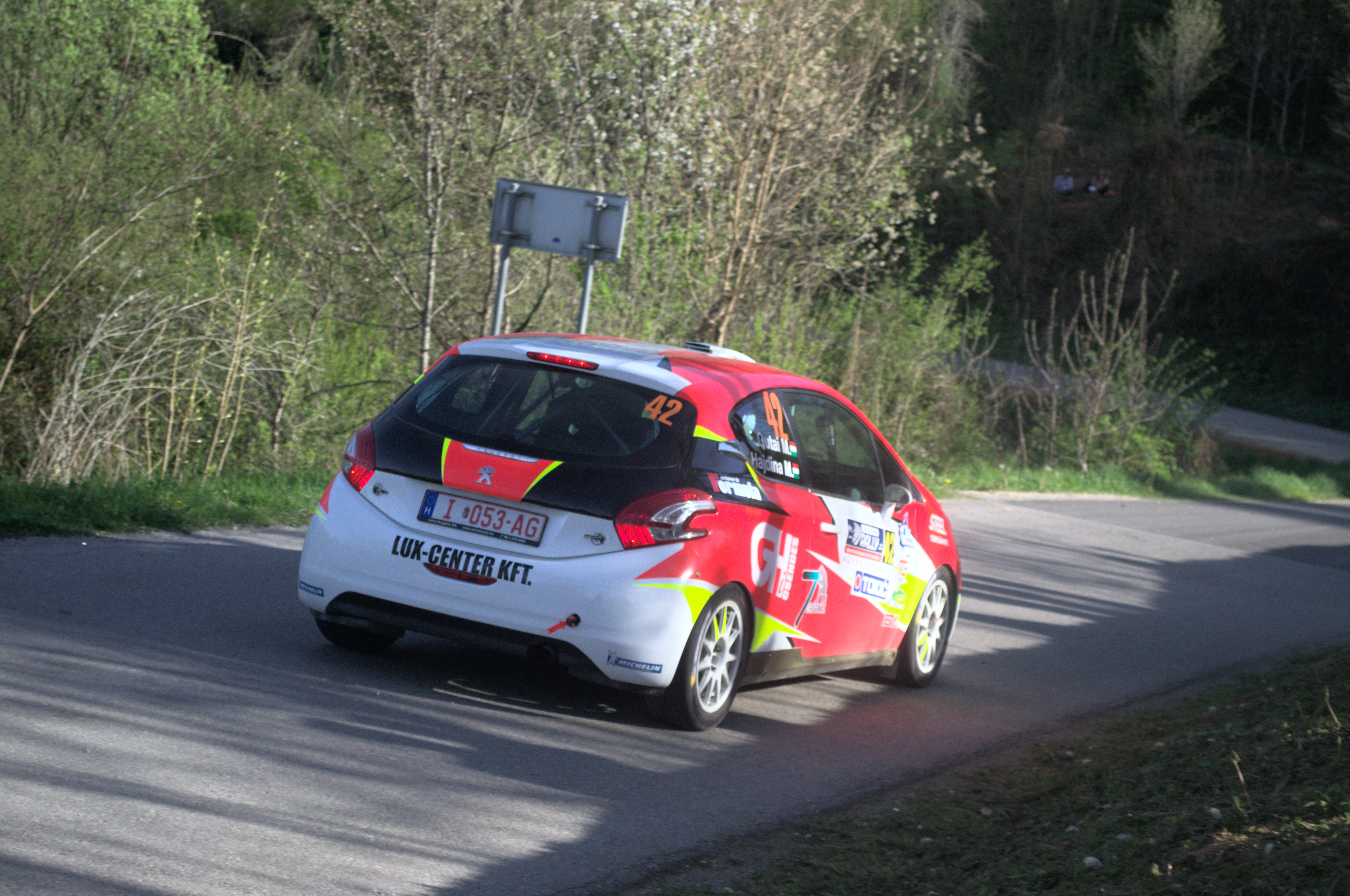 Peugeot rally car Quattro river rally 2024