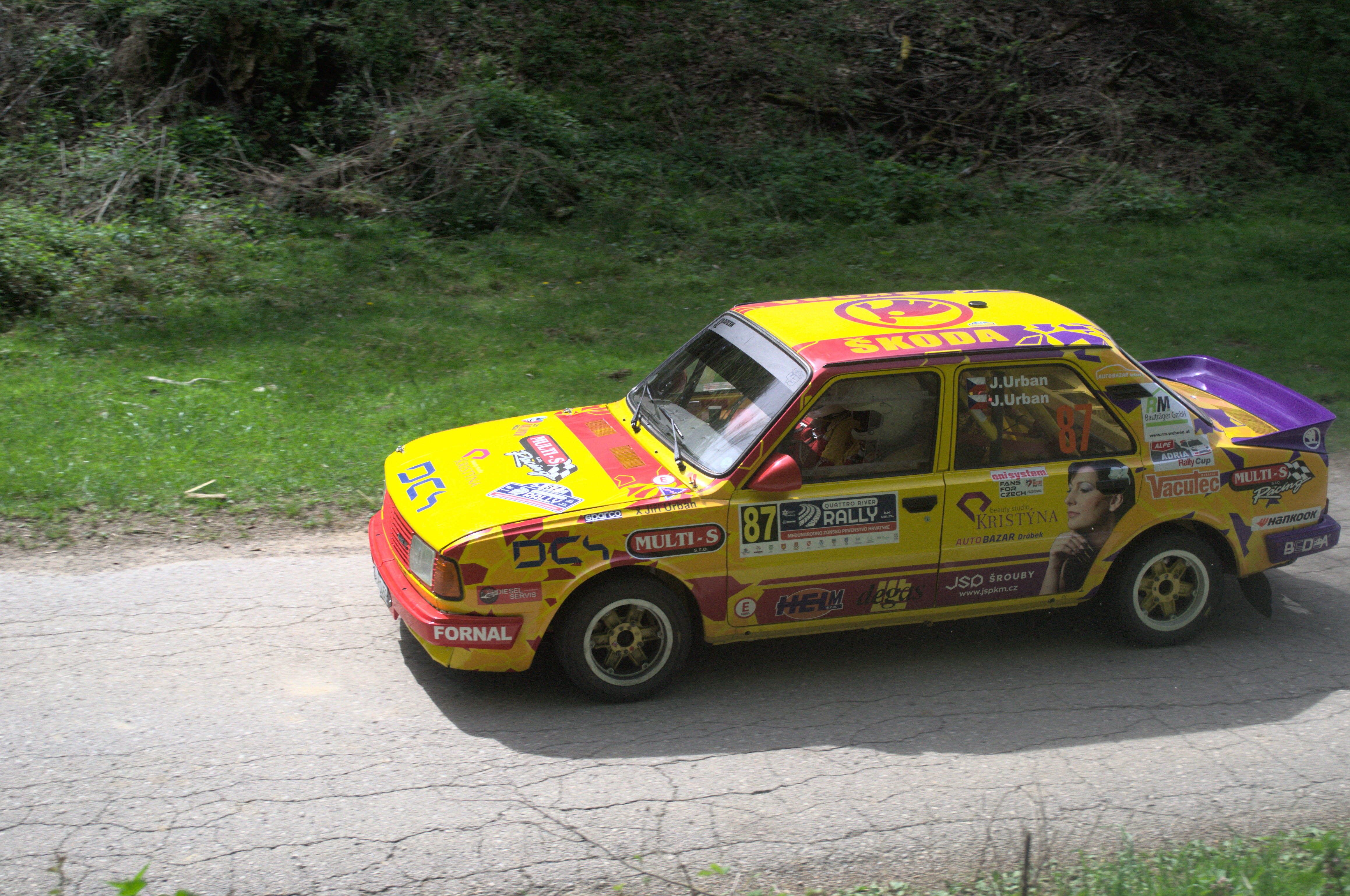 Urban Skoka 130 rally car Quattro river rally 2024