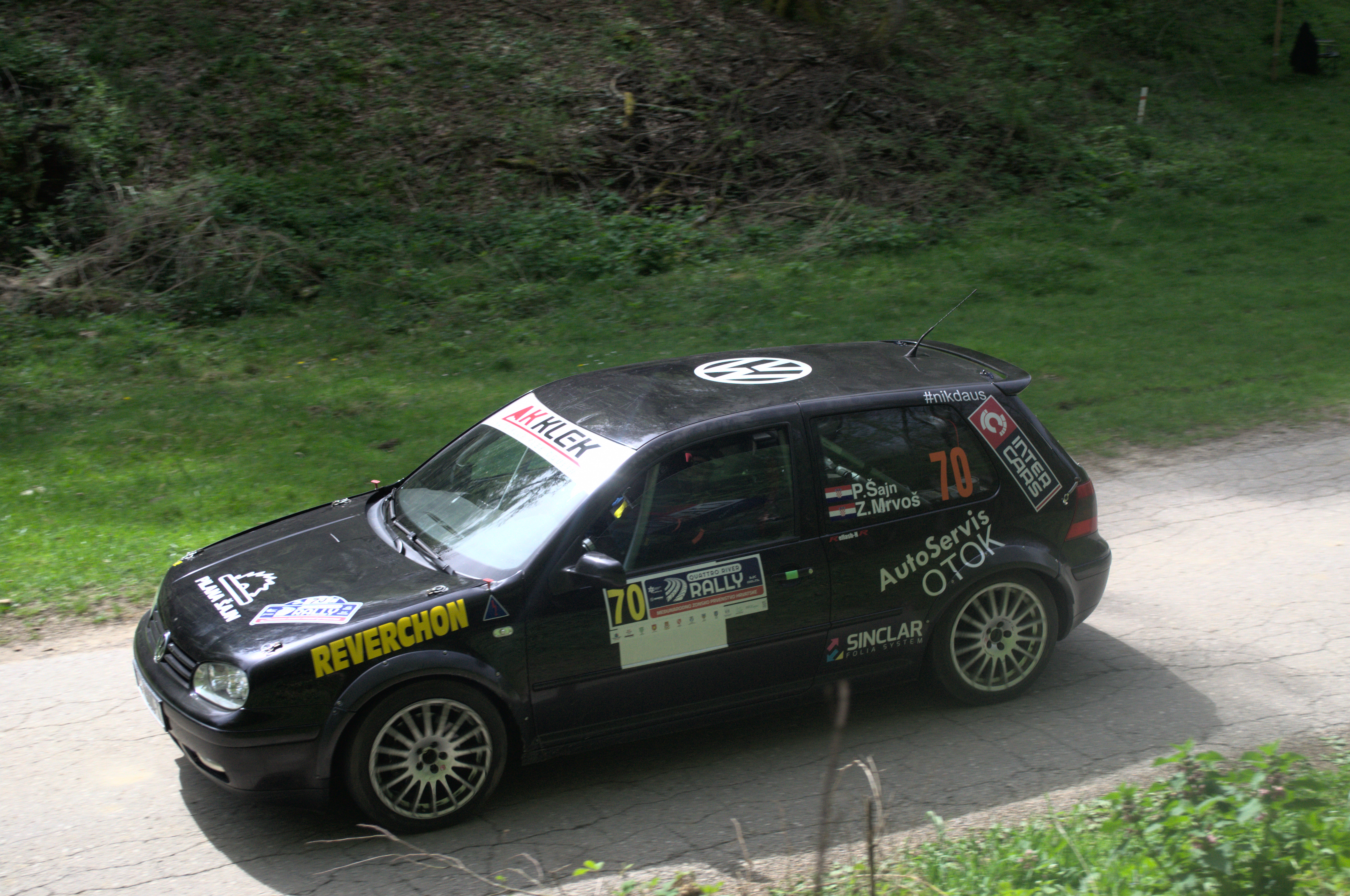 Šajn Sajn rally car Quattro river rally 2024