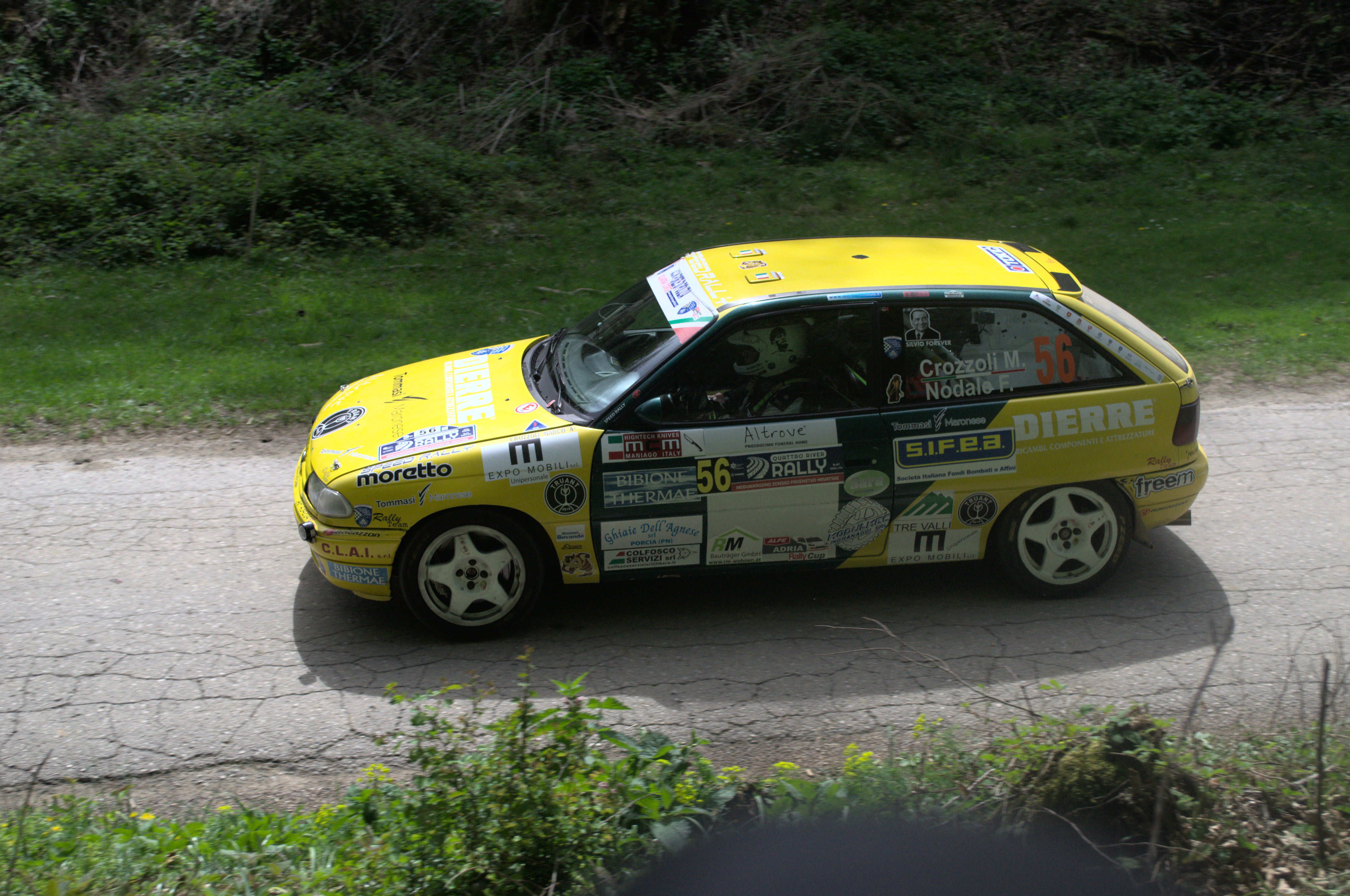 Crozzoli rally car Quattro river rally 2024