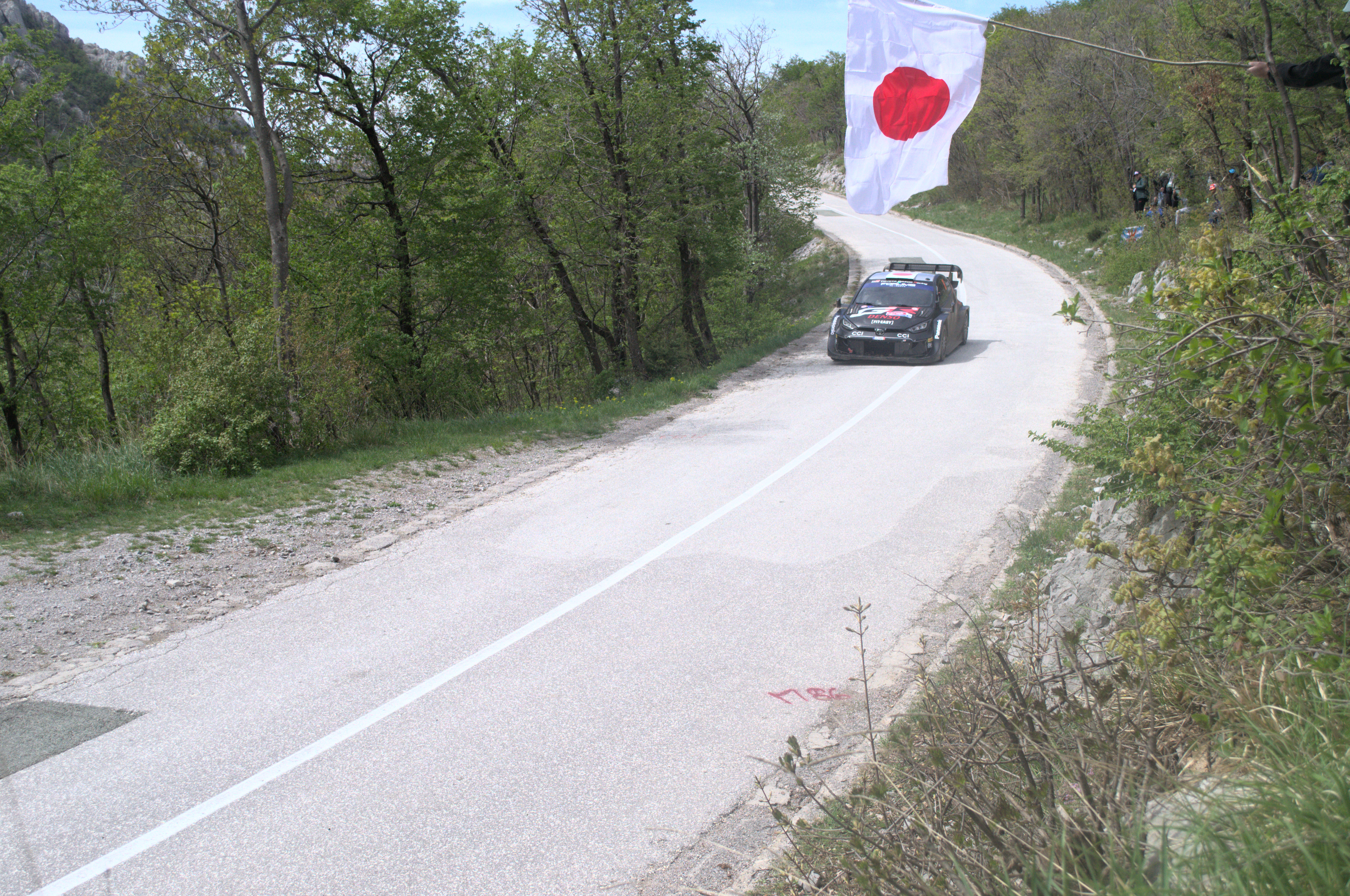 Katsuta WRC rally Croatia 2024